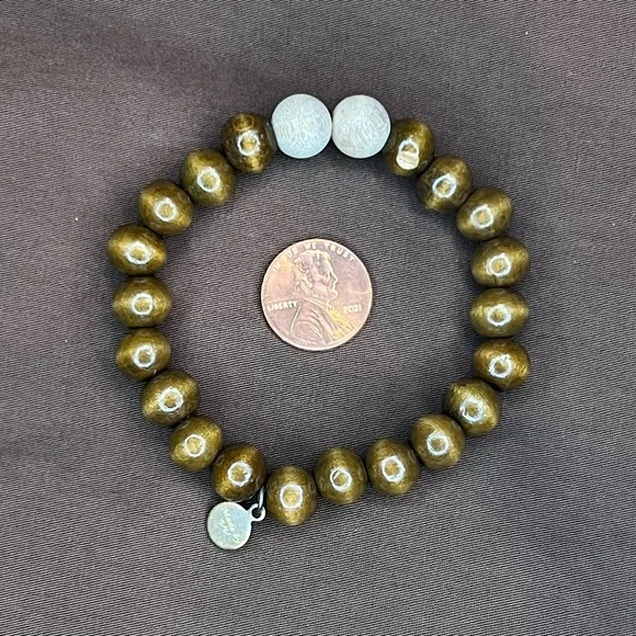 Handmade by VV set of 3 stretch bracelets - Picture 3 of 7